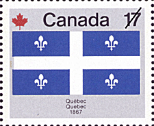 Québec, 1867 1979 - Canadian stamp