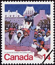 1979 - The Québec Carnival - Canadian stamp - Stamps of Canada
