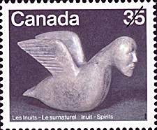 1980 - Bird Spirit - Canadian stamp - Stamps of Canada