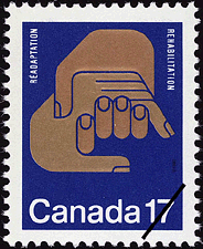 1980 - Rehabilitation - Canadian stamp - Stamps of Canada