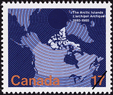 1980 - The Arctic islands, 1880-1980 - Canadian stamp - Stamps of Canada