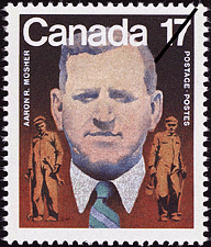 1981 - Aaron R. Mosher - Canadian stamp - Stamps of Canada