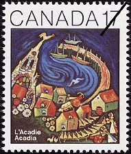 1981 - Acadia  - Canadian stamp - Stamps of Canada