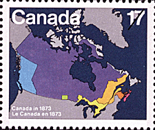 Canada in 1873 1981 - Canadian stamp