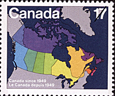 Canada in 1949 1981 - Canadian stamp