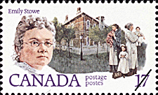 1981 - Emily Stowe - Canadian stamp - Stamps of Canada