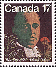 Frère Marie-Victorin 1981 - Canadian stamp