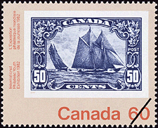 1982 - Bluenose, 1929 - Canadian stamp - Stamps of Canada