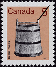 1982 - Bucket - Canadian stamp - Stamps of Canada