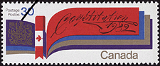 1982 - Constitution, 1982 - Canadian stamp - Stamps of Canada