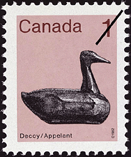 1982 - Decoy - Canadian stamp - Stamps of Canada
