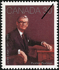 1982 - Jules Léger, 1913-1980 - Canadian stamp - Stamps of Canada