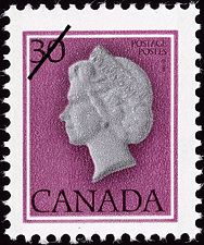 1982 - Queen Elizabeth II - Canadian stamp - Stamps of Canada