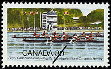 1982 - Royal Canadian Henley Regatta - Canadian stamp - Stamps of Canada