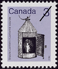 Lanterne sourde 1982 - Timbre du Canada
