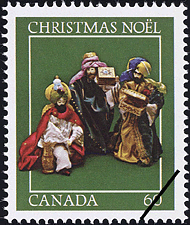 1982 - The Three Gift-bearing Magi - Canadian stamp - Stamps of Canada