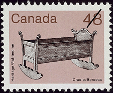 1983 - Cradle - Canadian stamp - Stamps of Canada