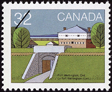 1983 - Fort Wellington, Ont. - Canadian stamp - Stamps of Canada