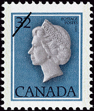Queen Elizabeth II 1983 - Canadian stamp