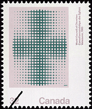 Timbre de 1983 - Conseil oecuménique des Églises, Vancouver, 1983 - Timbre du Canada