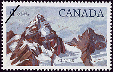1984 - Glacier - Canadian stamp - Stamps of Canada