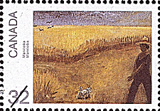 Timbre de 1984 - Manitoba - Timbre du Canada