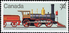 1984 - Scotia type 0-6-0 - Canadian stamp - Stamps of Canada