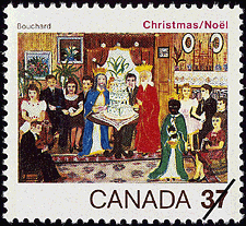 1984 - The Three Kings, Bouchard  - Canadian stamp - Stamps of Canada
