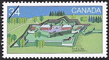 1985 - Fort Erie, Ontario - Canadian stamp - Stamps of Canada