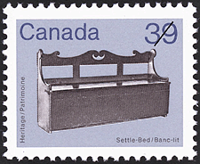 Timbre de 1985 - Banc-lit - Timbre du Canada