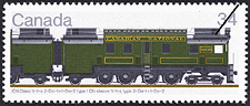 CN classe V-1-a type 2-Do-1+1-Do-2 1986 - Canadian stamp