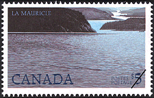 Timbre de 1986 - La Mauricie - Timbre du Canada