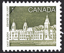 Timbre de 1987 - Édifice de l'Est - Timbre du Canada
