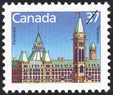 Parliament 1987 - Canadian stamp