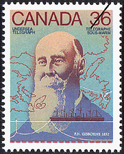 1987 - Undersea Telegraph, F.N. Gisborne, 1852 - Canadian stamp - Stamps of Canada