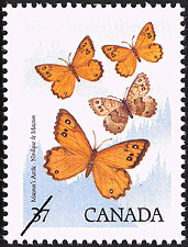 Timbre de 1988 - Nordique de Macoun - Timbre du Canada