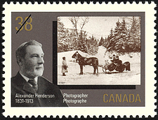1989 - Alexander Henderson, Photographer, 1831-1913 - Canadian stamp - Stamps of Canada