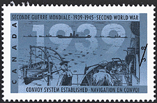 1989 - Convoy System established - Canadian stamp - Stamps of Canada