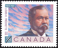 Timbre de 1989 - Louis-H. Fréchette, 1839-1908 - Timbre du Canada