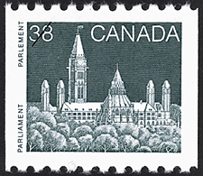 1989 - Parliament - Canadian stamp - Stamps of Canada