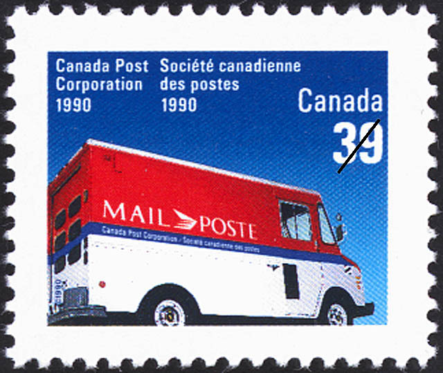 Véhicule de livraison postale la Poste du Canada