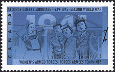 Women's Armed Forces 1991 - Canadian stamp