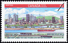 Timbre de 1992 - Montréal - Timbre du Canada